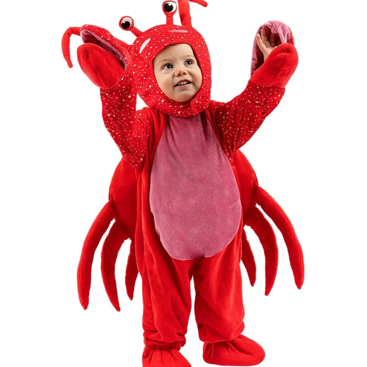 Funidelia Halloween|Disfraces*Disfraz de cangrejo bebé 0-6 meses