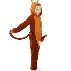 Funidelia Halloween|Disfraces*Disfraz de canguro onesie para niños 10-12 años
