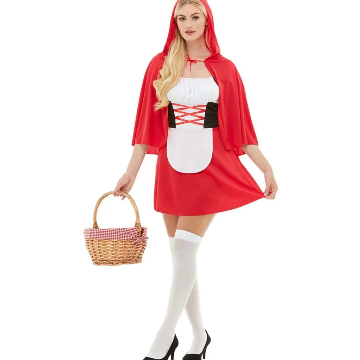 Funidelia Disfraces|Halloween*Disfraz de caperucita roja para mujer XL