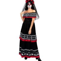 Funidelia Disfraces|Halloween*Disfraz de Catrina mujer XL