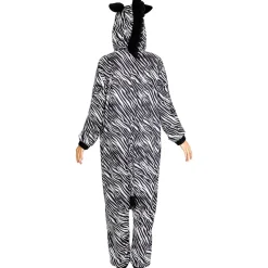 Funidelia Halloween|Disfraces*Disfraz de cebra onesie adulto L-XL