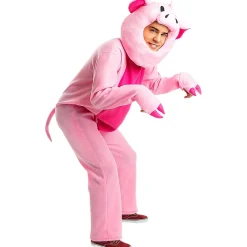 Funidelia Disfraces|Halloween*Disfraz de cerdo para adulto L