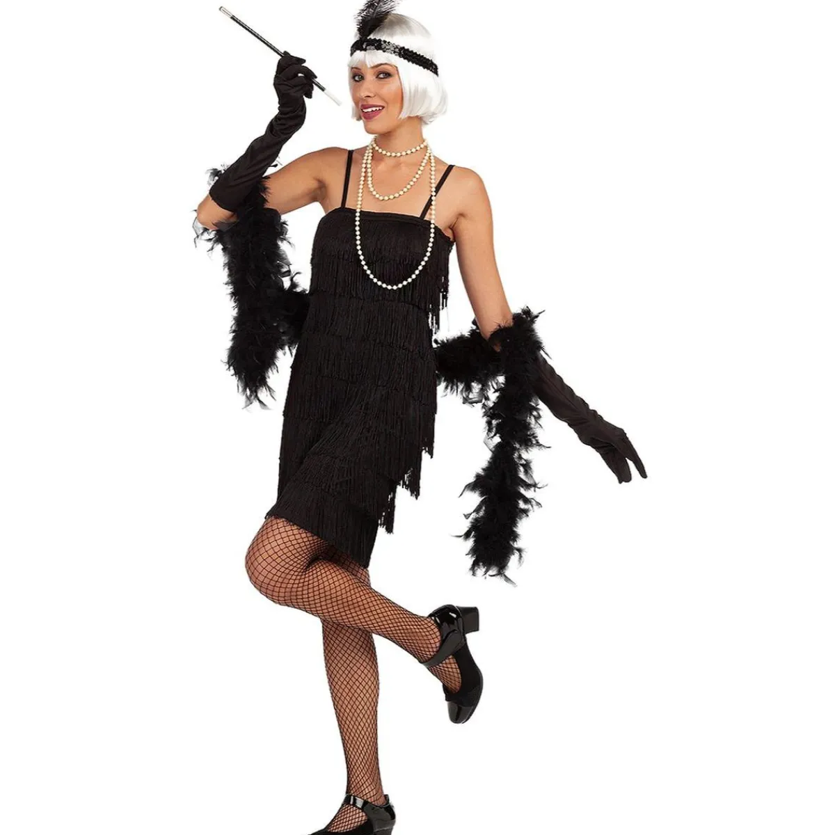 Funidelia Disfraces|Halloween*Disfraz de charlestón años 20 para mujer XL