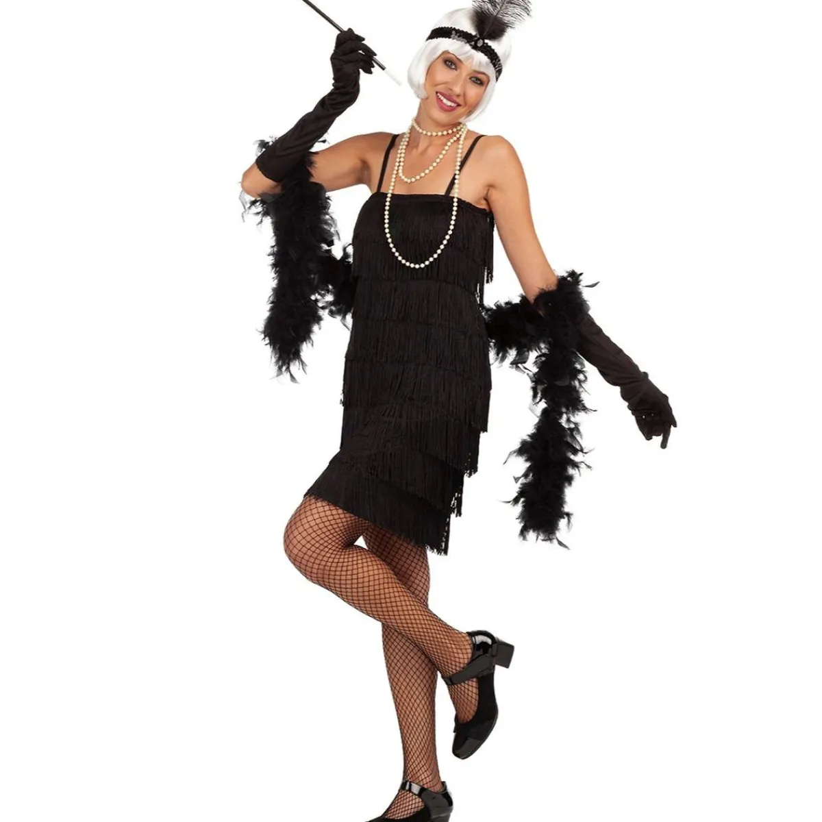 Funidelia Disfraces|Halloween*Disfraz de charlestón años 20 para mujer XL