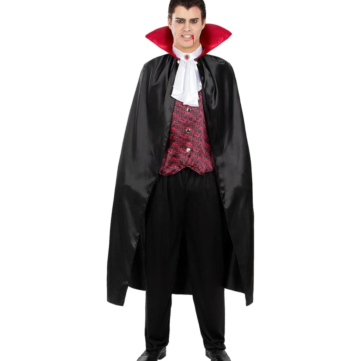 Funidelia Disfraces|Halloween*Disfraz de Conde Drácula hombre L