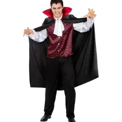 Funidelia Disfraces|Halloween*Disfraz de Conde Drácula hombre XXL