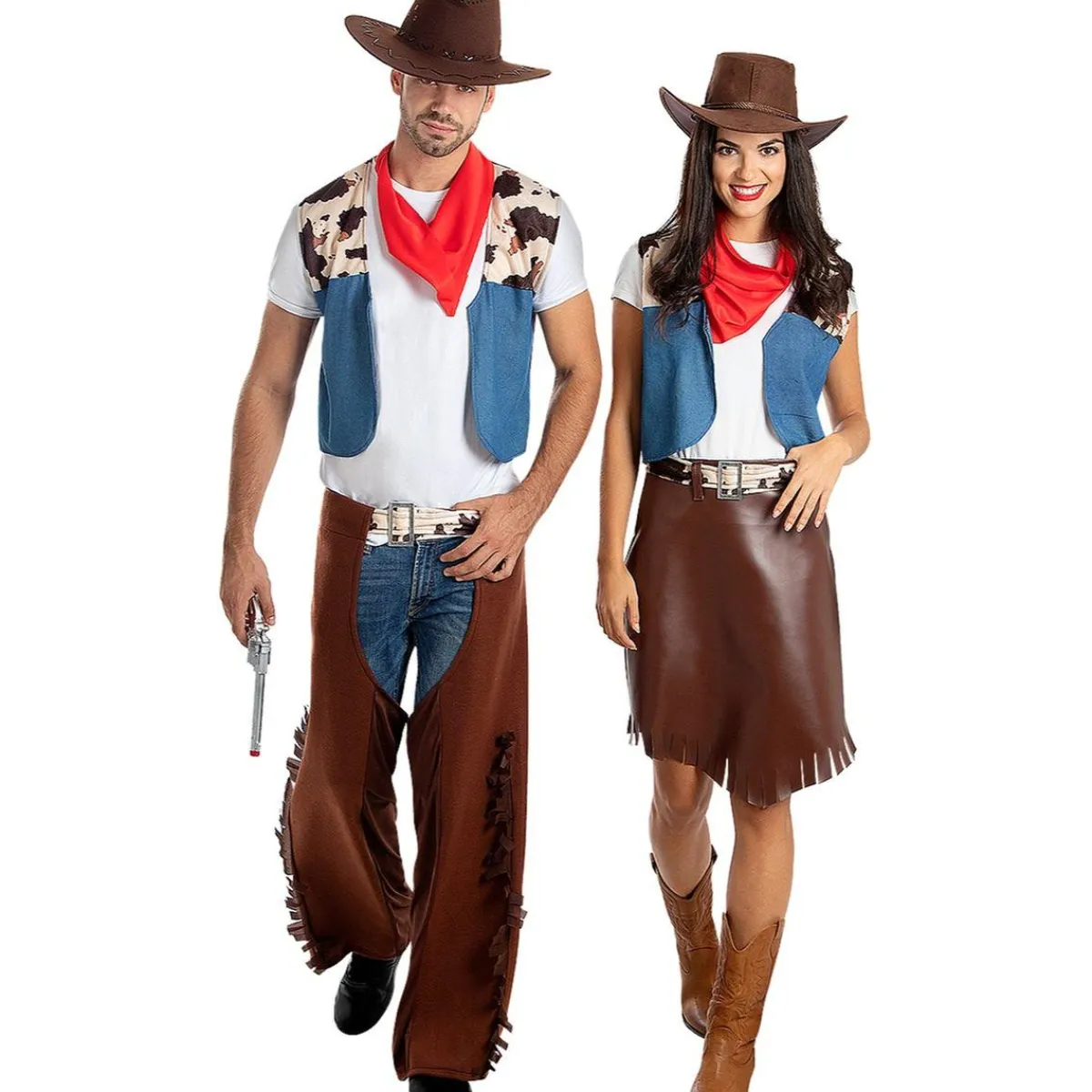 Funidelia Halloween|Disfraces*Disfraz de cowboy para hombre M-L