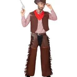 Funidelia Disfraces|Halloween*Disfraz de cowboy pistolero hombre L-XL