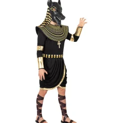 Funidelia Disfraces|Halloween*Disfraz de Dios Anubis para hombre XXL