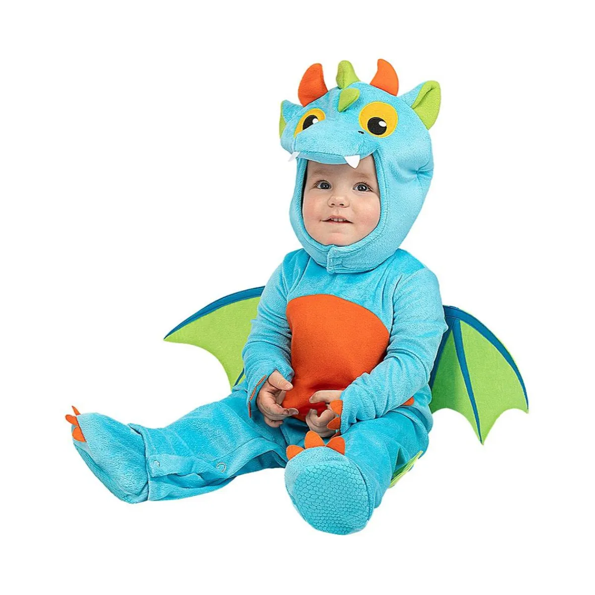 Funidelia Disfraces|Halloween*Disfraz de Dragón para bebé 6-12 meses