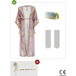 Funidelia Disfraces|Halloween*Disfraz de Dumbledore Harry Potter para niños 10-12 años