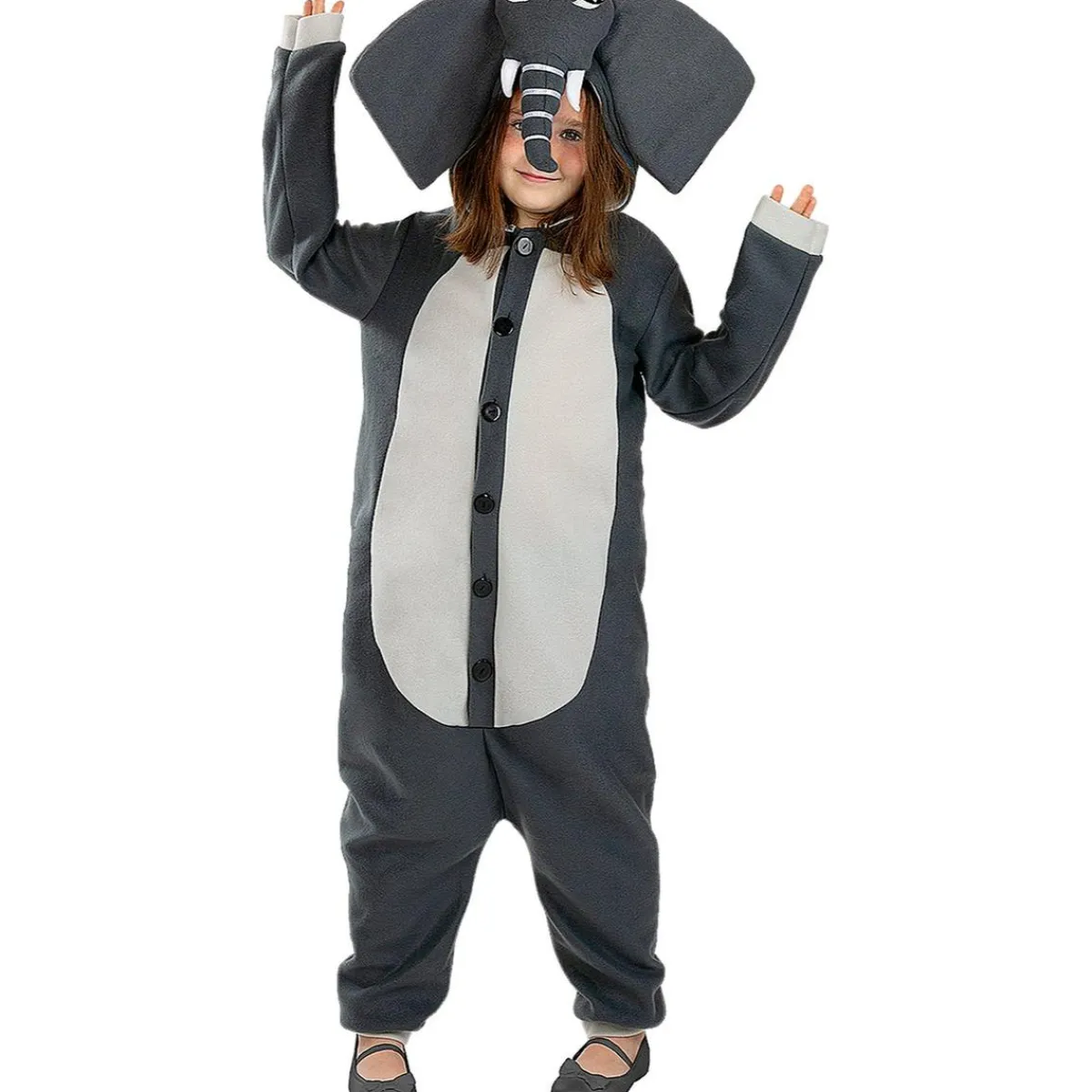 Funidelia Halloween|Disfraces*Disfraz de elefante onesie para niños 10-12 años
