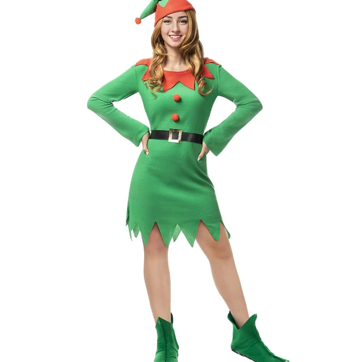 Funidelia Disfraces|Halloween*Disfraz de elfa duende mujer XL