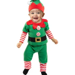 Funidelia Halloween*Disfraz de elfo navideño bebé 12-24 meses