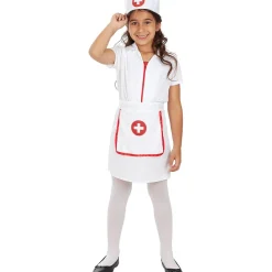 Funidelia Halloween|Disfraces*Disfraz de enfermera para niña 3-4 años