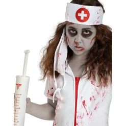 Funidelia Disfraces|Halloween*Disfraz de enfermera zombie niña 3-4 años