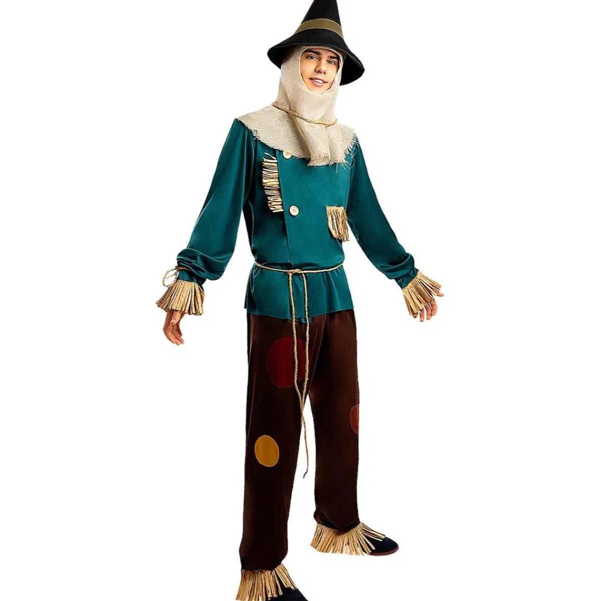 Funidelia Disfraces|Halloween*Disfraz de Espantapájaros - El Mago de Oz M