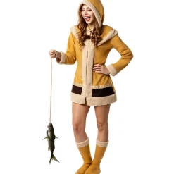 Funidelia Disfraces|Halloween*Disfraz de esquimal para mujer XL