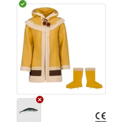 Funidelia Disfraces|Halloween*Disfraz de esquimal para mujer XL