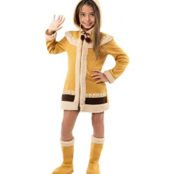 Funidelia Disfraces|Halloween*Disfraz de esquimal para niña 3-4 años