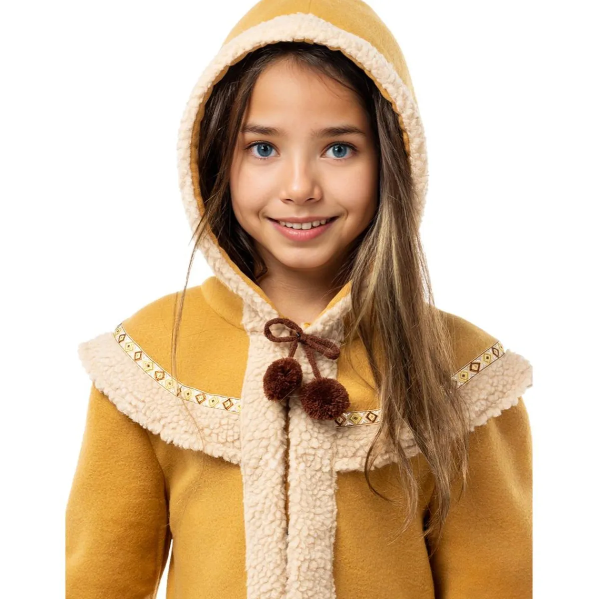 Funidelia Halloween|Disfraces*Disfraz de esquimal para niña 5-6 años