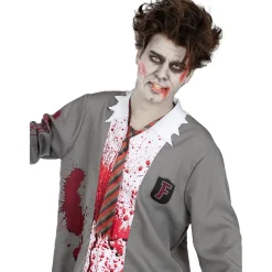Funidelia Disfraces|Halloween*Disfraz de estudiante zombie hombre XXL