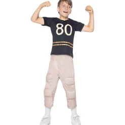 Funidelia Halloween|Disfraces*Disfraz de fútbol americano musculoso para niño 5-6 años