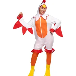Funidelia Disfraces|Halloween*Disfraz de gallina para adulto M-L