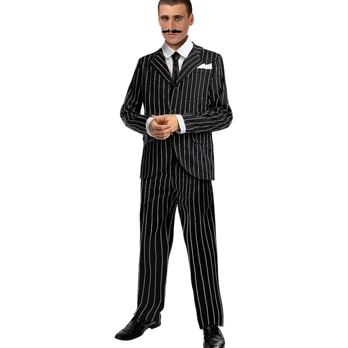 Funidelia Disfraces|Halloween*Disfraz de gangster negro años 20 M