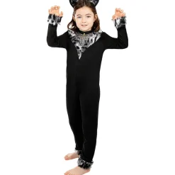 Funidelia Halloween|Disfraces*Disfraz de gata para niña 10-12 años