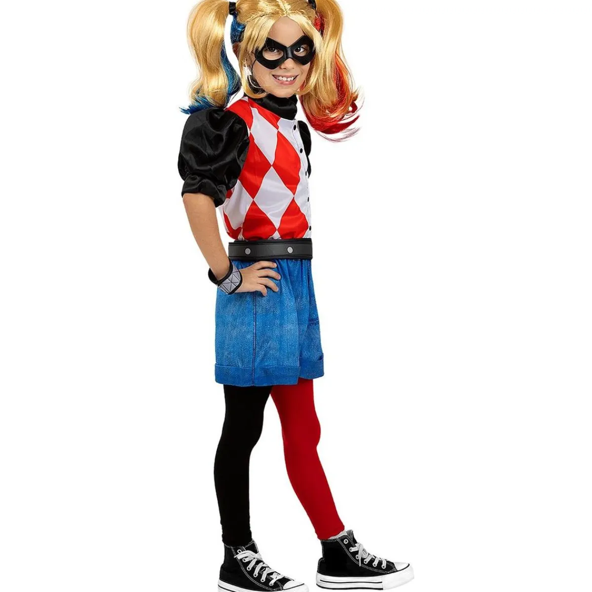Funidelia Disfraces|Halloween*Disfraz de Harley Quinn (10-12) años