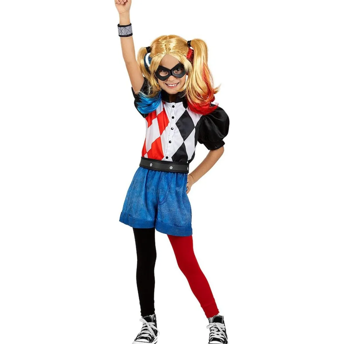 Funidelia Disfraces|Halloween*Disfraz de Harley Quinn (7-9 años)