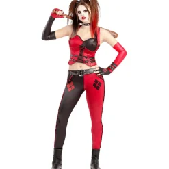 Funidelia Disfraces|Halloween*Disfraz de Harley Quinn Arkham City XS
