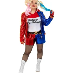 Funidelia Disfraces|Halloween*Disfraz de Harley Quinn Escuadrón Suicida XL