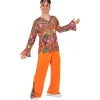 Funidelia Disfraces|Halloween*Disfraz de Hippie feliz para hombre XL