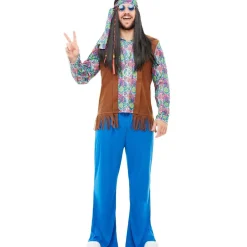 Funidelia Disfraces|Halloween*Disfraz de hippie XXXXL