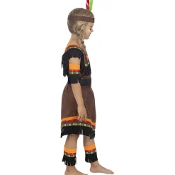 Funidelia Disfraces|Halloween*Disfraz de India Deluxe para niña 7-9 años