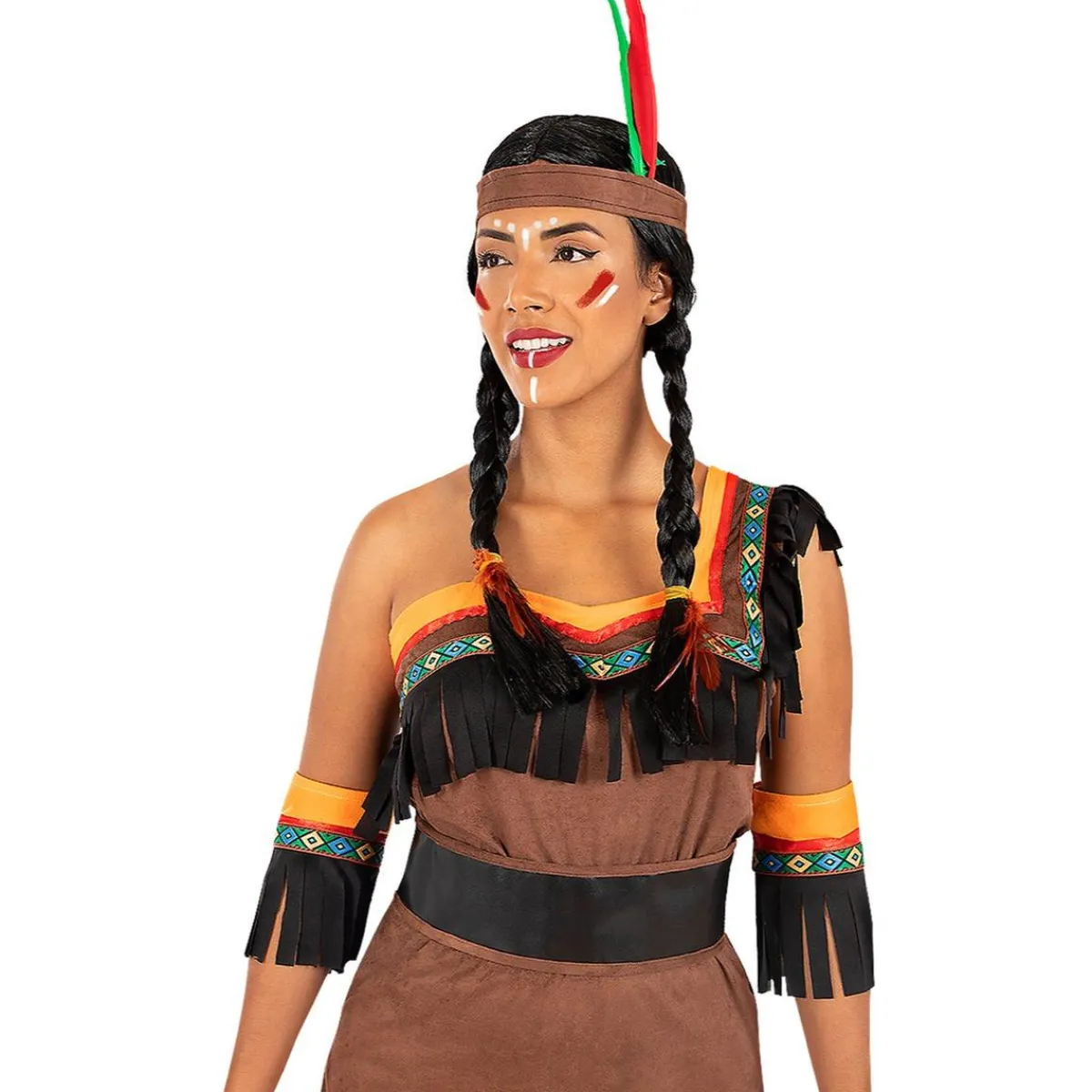 Funidelia Disfraces|Halloween*Disfraz de India Deluxe S