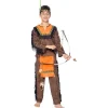 Funidelia Halloween|Disfraces*Disfraz de Indio Deluxe para niño 7-9 años
