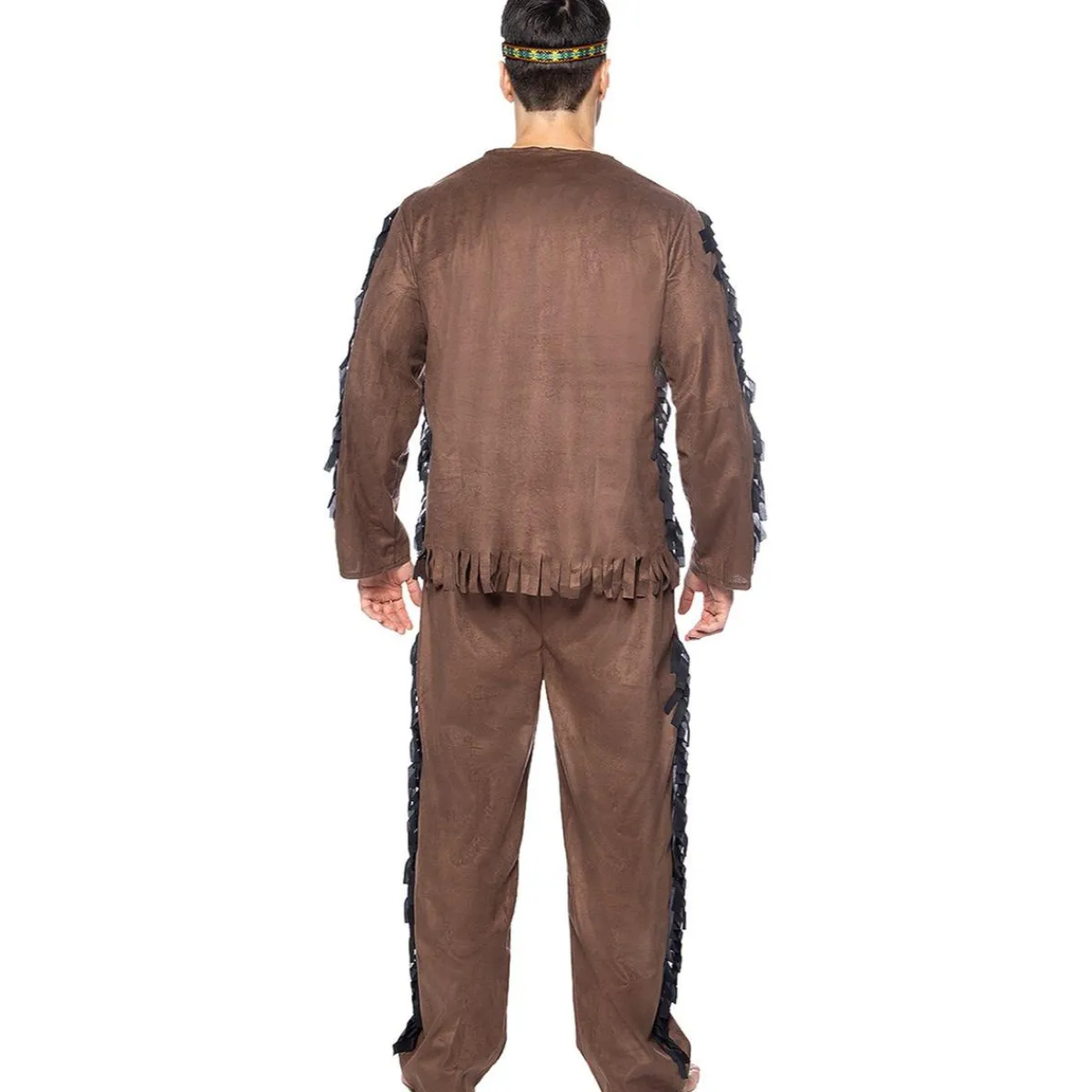 Funidelia Disfraces|Halloween*Disfraz de Indio Deluxe para hombre XXL