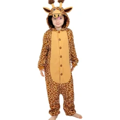 Funidelia Halloween|Disfraces*Disfraz de jirafa onesie para niños 7-9 años