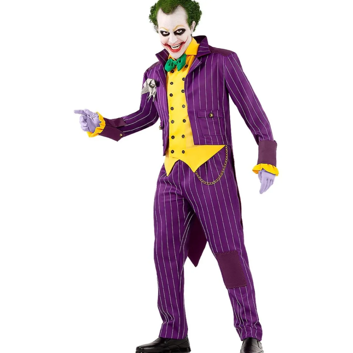 Funidelia Disfraces|Halloween*Disfraz de Joker Arkham City XL