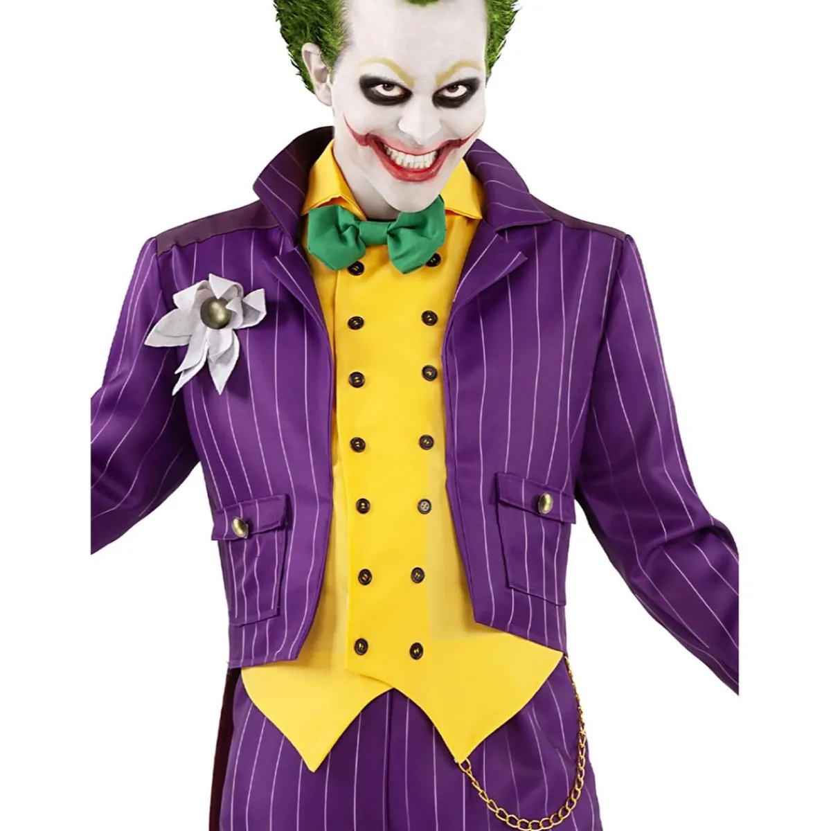 Funidelia Disfraces|Halloween*Disfraz de Joker Arkham City XL