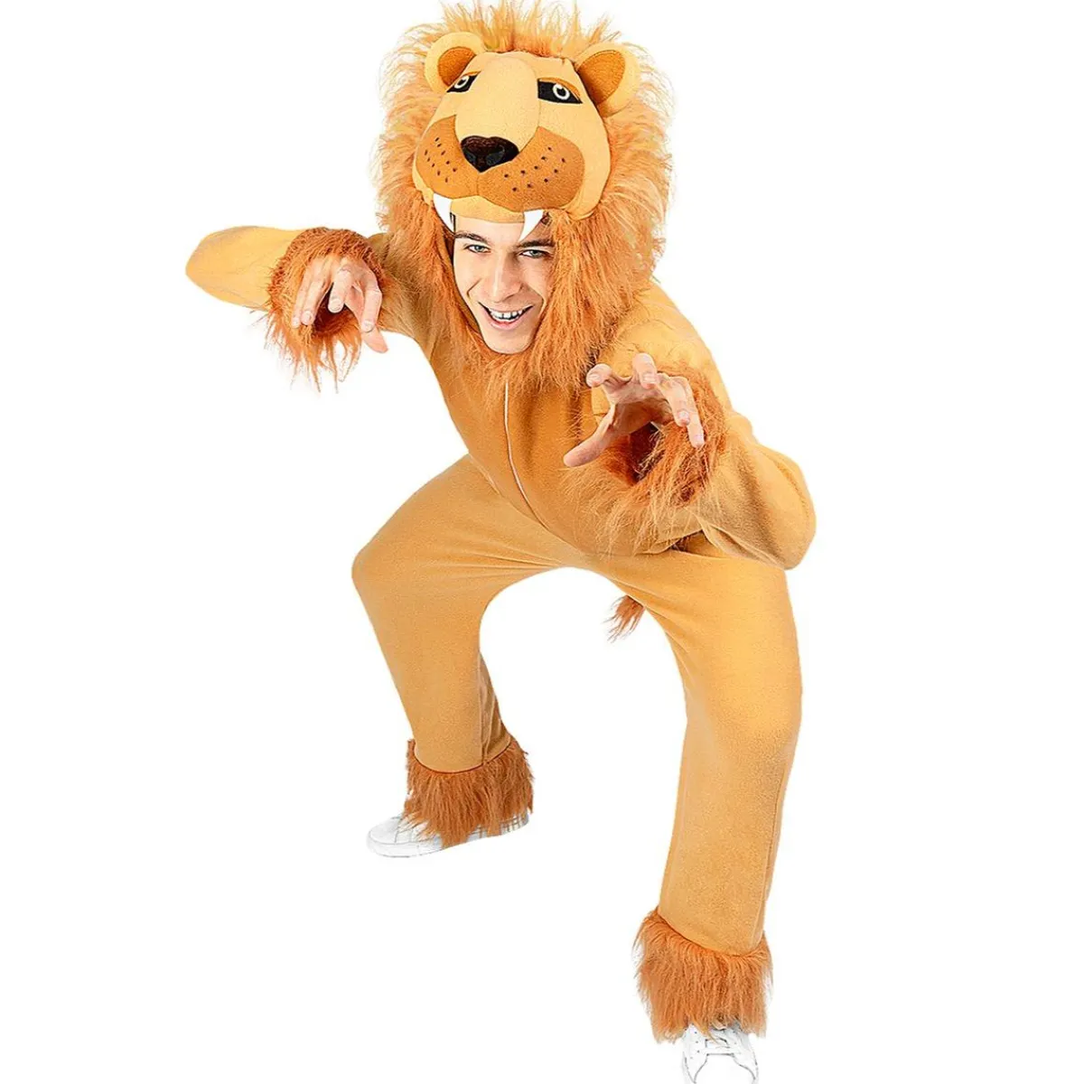 Funidelia Disfraces|Halloween*Disfraz de león para adulto L-XL