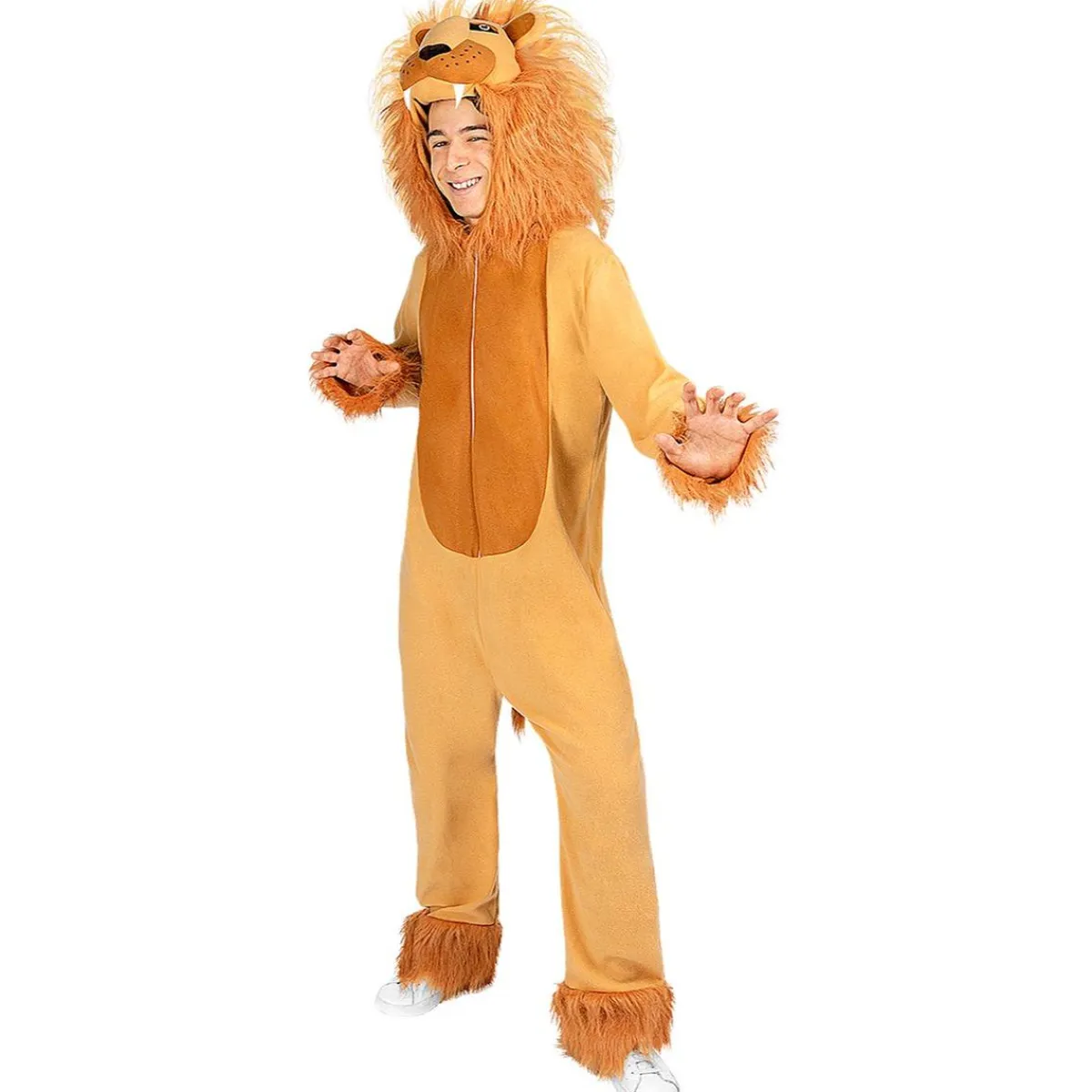 Funidelia Disfraces|Halloween*Disfraz de león para adulto L-XL