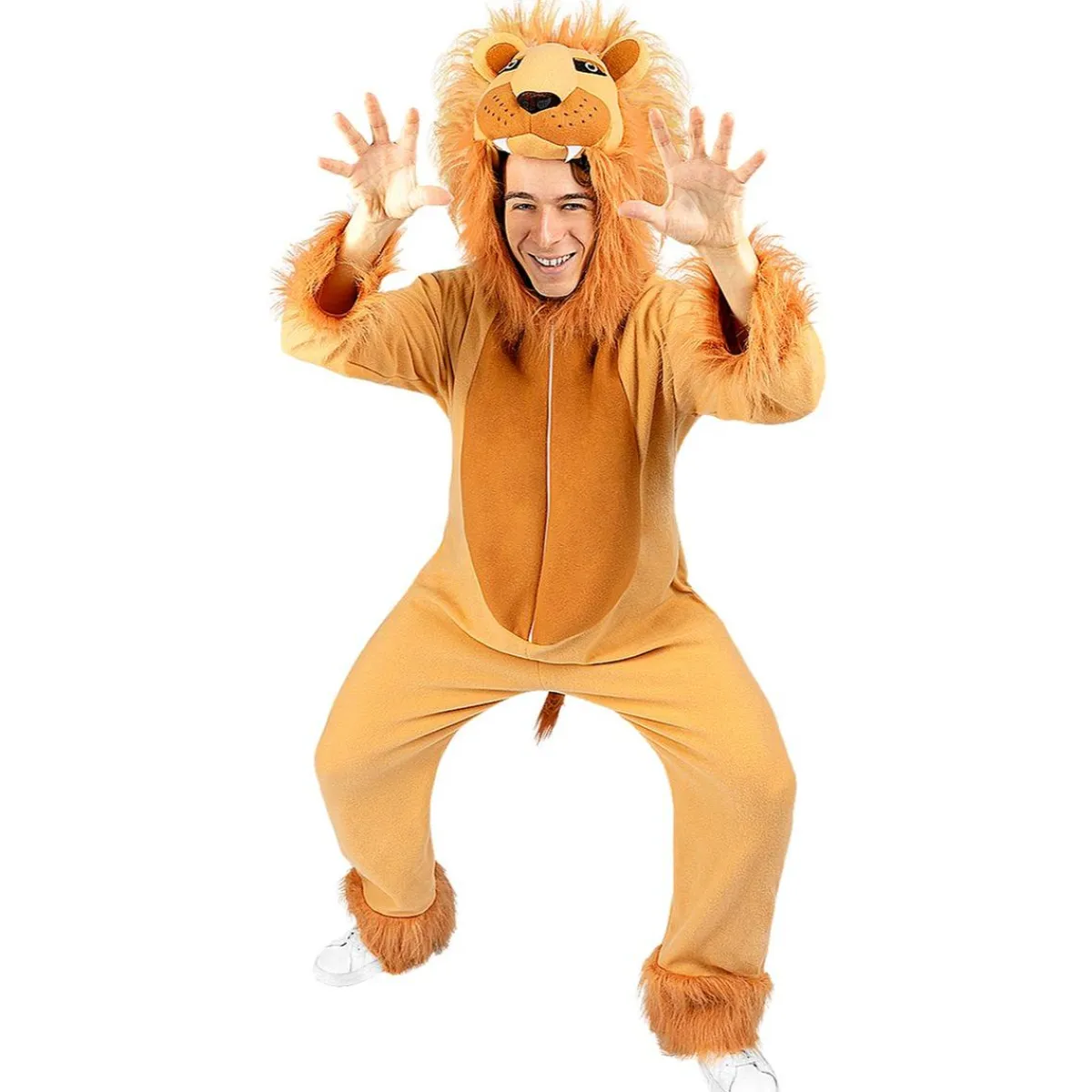 Funidelia Disfraces|Halloween*Disfraz de león para adulto L-XL