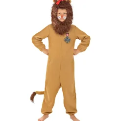 Funidelia Disfraces|Halloween*Disfraz de León para niños - El Mago de Oz 3-4 años