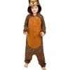 Funidelia Halloween|Disfraces*Disfraz de leopardo onesie para niños 5-6 años