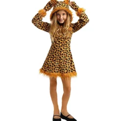 Funidelia Halloween|Disfraces*Disfraz de leopardo para niña 7-9 años