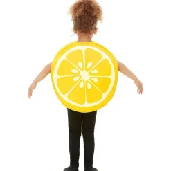 Funidelia Disfraces|Halloween*Disfraz de limón para niños 5-8 años